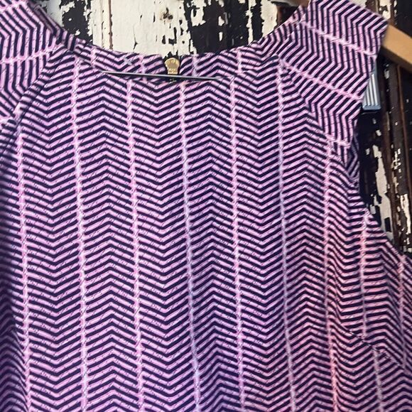 Southern Tide sleeveless Maroon Herringbone Midi Dress. Women’s size 14. - Picture 2 of 8